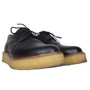 Royal Republiq Border Crepe Leather Platform Derby Euro 38 US 8
